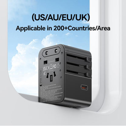 USAMS CC310 70W Three Type-C and Dual USB-A Ports Universal Travel Charger, CC310