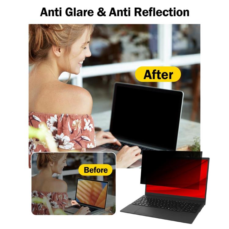 25pcs 9H Anti-peeping Explosion-proof Tempered Glass Film, For Fujitsu FMV Lite WA1 15.6