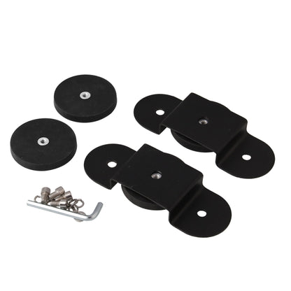 Universal Magnetic Base Powerful Mount Bracket Sucker Holder Roof / Hood LED Light Bar Offroad, LPF022-BK