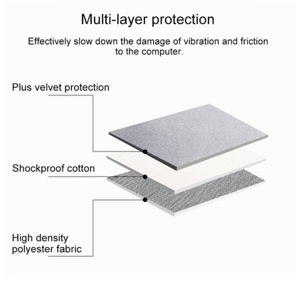 ND01D Felt Sleeve Protective Case Carrying Bag, for 13.3 inch Laptop, for 14.1 inch Laptop, for 15.4 inch Laptop, for 15.6 inch Laptop