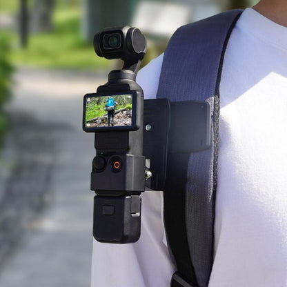 For DJI OSMO Pocket 3 BRDRC Protection Frame Adapter Base, Frame, Frame + Backpack Clip, Frame + Clip + Chest Strap, Frame + Chest Strap