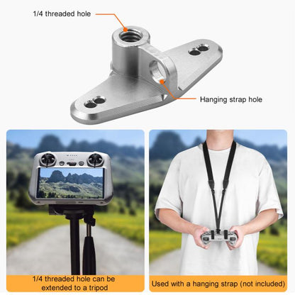 BRDRC Drone Remote Control Adapter Base Bicycle Holder, For DJI RC / RC 2