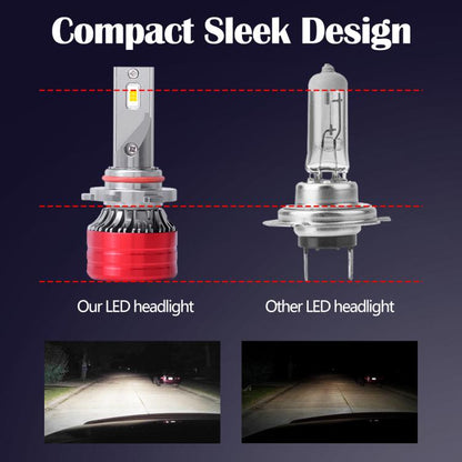2pcs 25W 2500lm 6000K Car LED Headlight Bulb, 9004, 9005, 9006, 9007, H1, H4, H7, H11