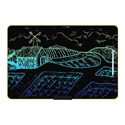Rechargeable Children Graffiti LCD Drawing Board, 16 inch Pink / Color Writing, 16 inch Pink / Green Writing, 16 inch Black / Color Writing, 16 inch Black / Green Writing, 16 inch Yellow / Color Writing, 16 inch Yellow / Green Writing                  ...