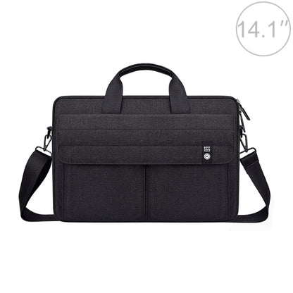 ST08 Handheld Briefcase Carrying Storage Bag with Shoulder Strap, for 13.3 inch Laptop, for 14.1 inch Laptop, for 15.4 inch Laptop