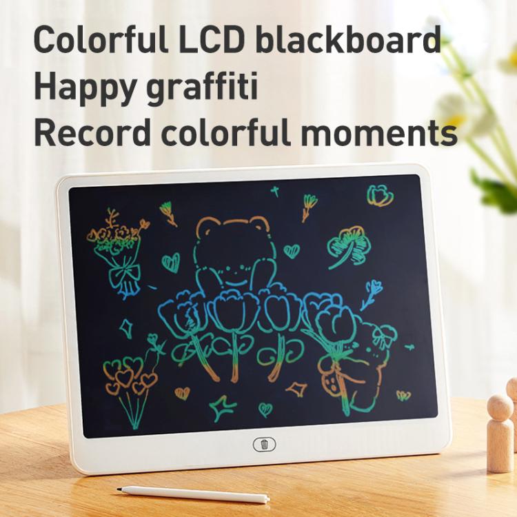 Children LCD Writing Tablet Color Screen Drawing Board, 11 inch White, 13 inch Blue, 13 inch Pink, 13 inch Black, 16 inch White, 16 inch Pink, 16 inch Black, 16 inch Blue, 16 inch Vertical Pink, 16 inch Vertical Black, 16 inch Vertical Blue, 20 inch White