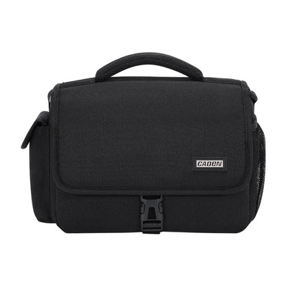 CADeN D27-1 Portable Digital Camera Bag with Strap, 31 x 21 x 17cm Black
