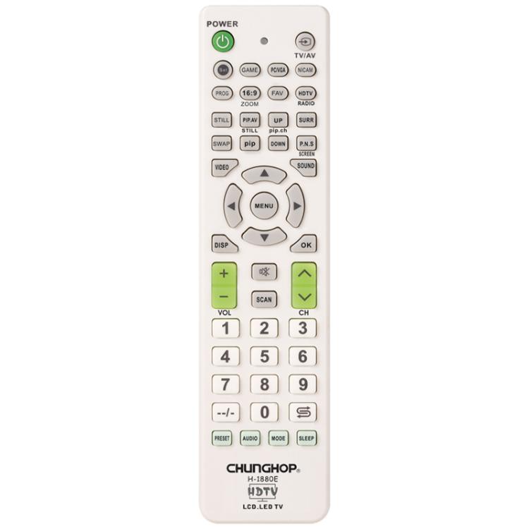 CHUNGHOP H-1880E TV Remote Control For LED LCD HDTV, H-1880E