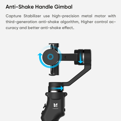 Funsnap Capture1 Outdoor Live Video Triaxial Handheld Gimbal Shooting Stabilizer, Capture1