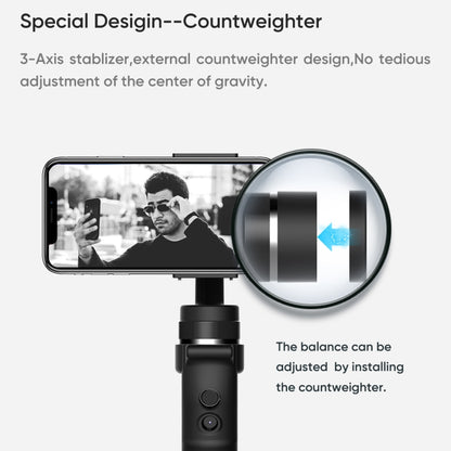 Funsnap Capture1 Outdoor Live Video Triaxial Handheld Gimbal Shooting Stabilizer, Capture1