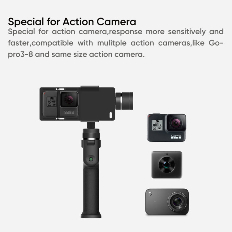 Funsnap Capture1 Outdoor Live Video Triaxial Handheld Gimbal Shooting Stabilizer, Capture1