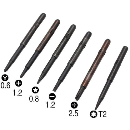 Aluminum Alloy Screwdriver Set, 6 in 1, 12 in 1