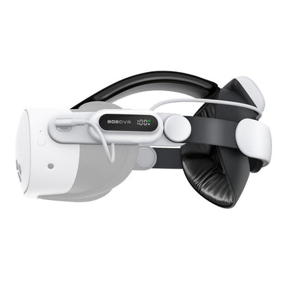 BOBOVR E3 Pro For Meta Quest 3S / 3 VR Head Strap with B100 Battery Cell, E3 Pro