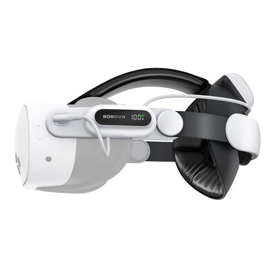 BOBOVR E3 Pro For Meta Quest 3S / 3 VR Head Strap with B100 Battery Cell, E3 Pro