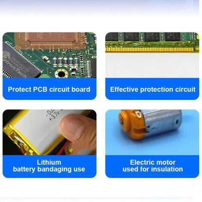 Mechanic 400 Degrees Celsius High-temperature Resistant PCB Battery Repair Tape, 5mm x 35m, 10mm x 35m, 15mm x 35m, 20mm x 35m, 30mm x 35m