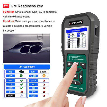 KONNWEI KW470 2.8 inch Color Screen Car OBD2 Fault Diagnostic Scan Tool for Ford, KW470