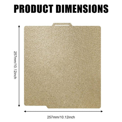 3D Printing Build Plate 257mm For Bambu Lab A1 Printer Platform, PEI Double-sided Coating, PEI Coating + PEY Film, PEI Coating + PET Film, PEI Coating + PEO Diamond Film, PEI Coating + PEO Chameleon, PEI Coating + PEI Film, PET Film + PEO Diamond Film