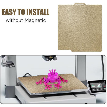 3D Printing Build Plate 257mm For Bambu Lab A1 Printer Platform, PEI Double-sided Coating, PEI Coating + PEY Film, PEI Coating + PET Film, PEI Coating + PEO Diamond Film, PEI Coating + PEO Chameleon, PEI Coating + PEI Film, PET Film + PEO Diamond Film