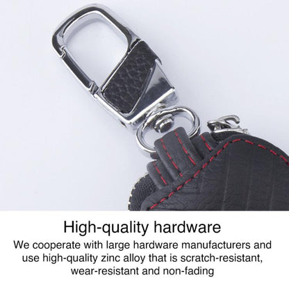 Litchi Grain PU Leather Universal Car Key Case