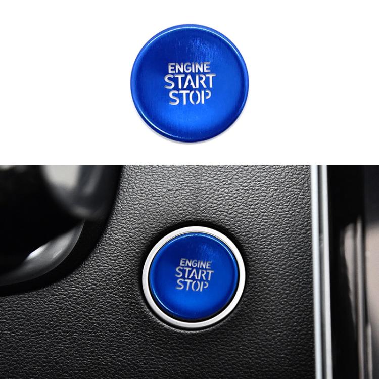 One-key Start Engine Key Ignition Switch Button Protective Cover, For Hyundai Tucson / Elantra 2021-2023