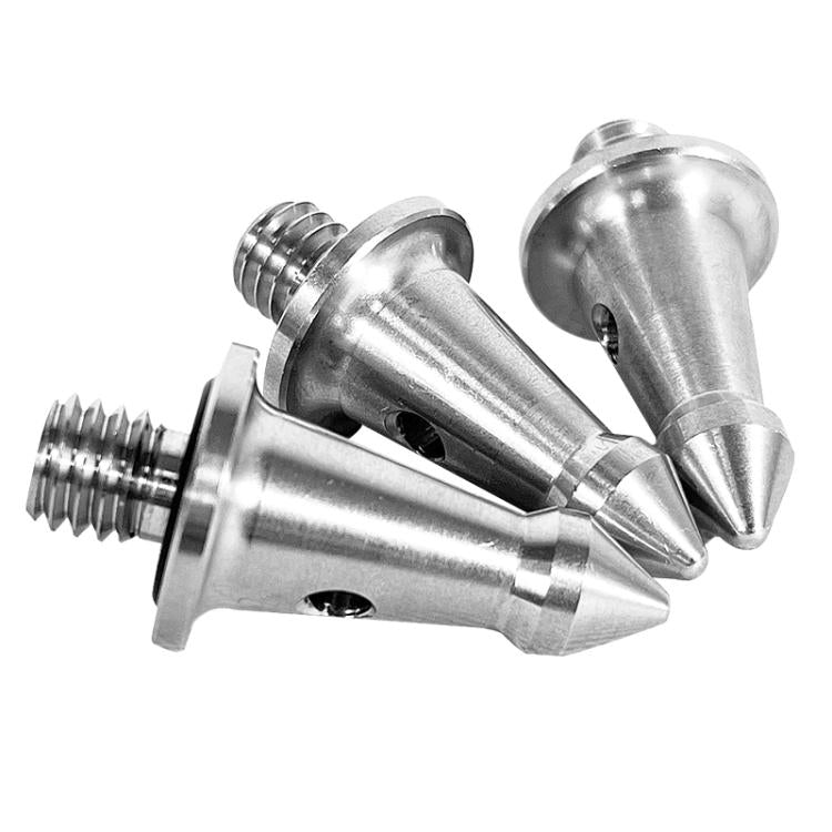 BEXIN LS002 Stainless Steel Tripod Spikes with 3/8 Screw for DSLR Tripods and Monopods, LS002