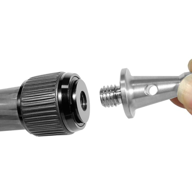 BEXIN LS002 Stainless Steel Tripod Spikes with 3/8 Screw for DSLR Tripods and Monopods, LS002
