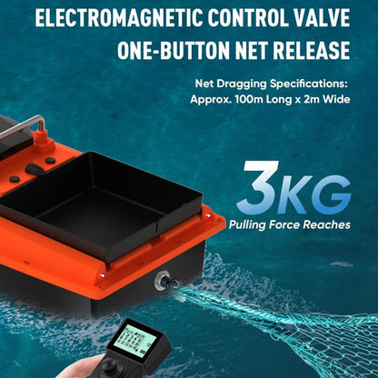 D80B GPS High Power Smart Remote Control Fishing Bait Boat Support Trawling, EU Plug, US Plug, UK Plug