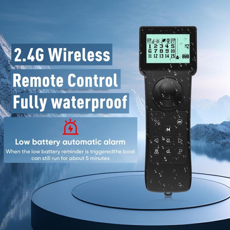 D80B GPS High Power Smart Remote Control Fishing Bait Boat Support Trawling, EU Plug, US Plug, UK Plug