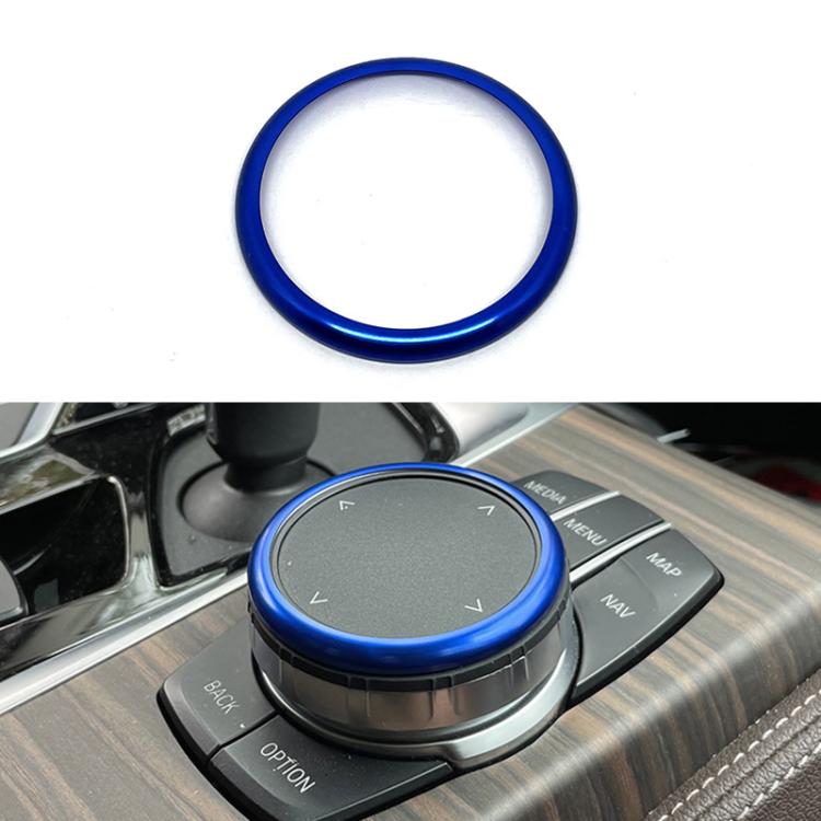 Car Multimedia Knob Decorative Ring Cover, For BMW 2 / 3 / 4 / 5 / 6 / 7 Series