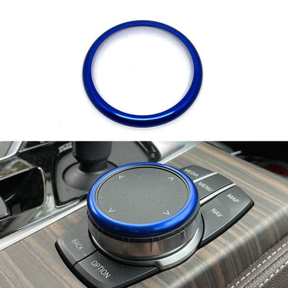 Car Multimedia Knob Decorative Ring Cover, For BMW 2 / 3 / 4 / 5 / 6 / 7 Series