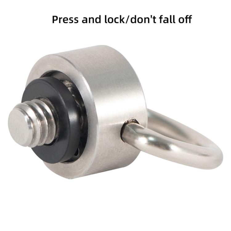 BEXIN LS020 Quick Release Plate Screws 1/4 inch C-Ring Adapter Mount Screws, LS020