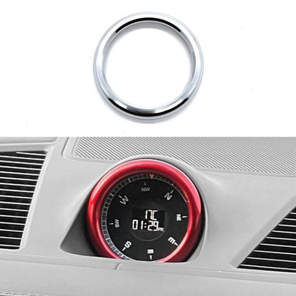 Car Compass Stopwatch Decorative Ring Cover, For Porsche Macan / Cayenne / Panamera 911 718