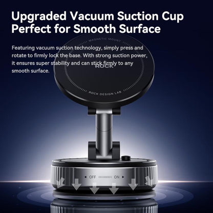 ROCK Q16 RPH1016 Car Electric Vacuum Suction Cup Magnetic Phone Holder, Q16 RPH1016