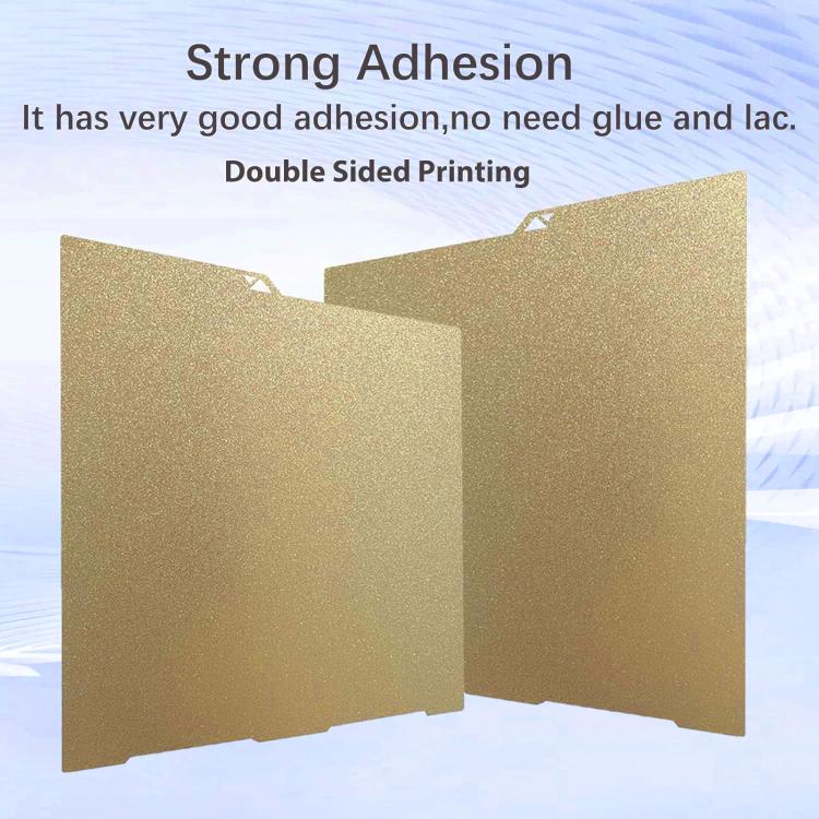 3D Printer Build Plate Spring Steel Sheet For ANYCUBIC 268x256mm, Gold / PEI Coating, Black / PEI Coating, PEI Coating + PET Carbon Fiber Film, PEI Coating + PEO Diamond Film, PEI Coating + PEY Starry Film, PEI Coating + PEI Film