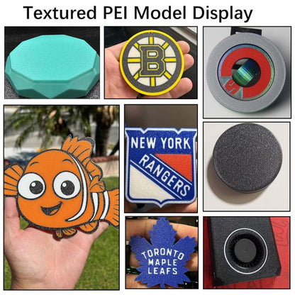 3D Printer Build Plate Spring Steel Sheet For ANYCUBIC 268x256mm, Gold / PEI Coating, Black / PEI Coating, PEI Coating + PET Carbon Fiber Film, PEI Coating + PEO Diamond Film, PEI Coating + PEY Starry Film, PEI Coating + PEI Film
