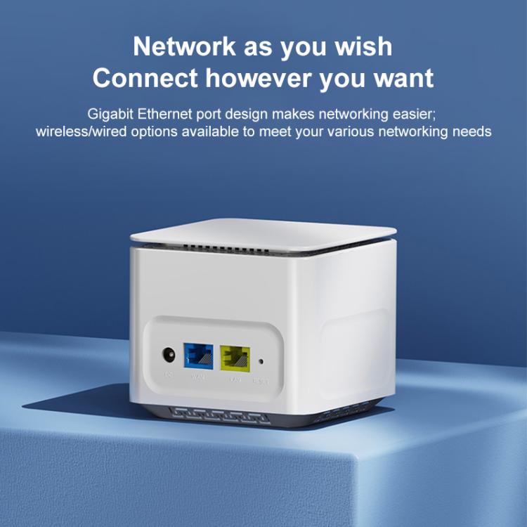 COMFAST CF-WR653AX 1500Mbps 2.4GHz / 5.8GHz Dual-Band Gigabit WiFi 6 Mesh Router, AU Plug, EU Plug, US Plug