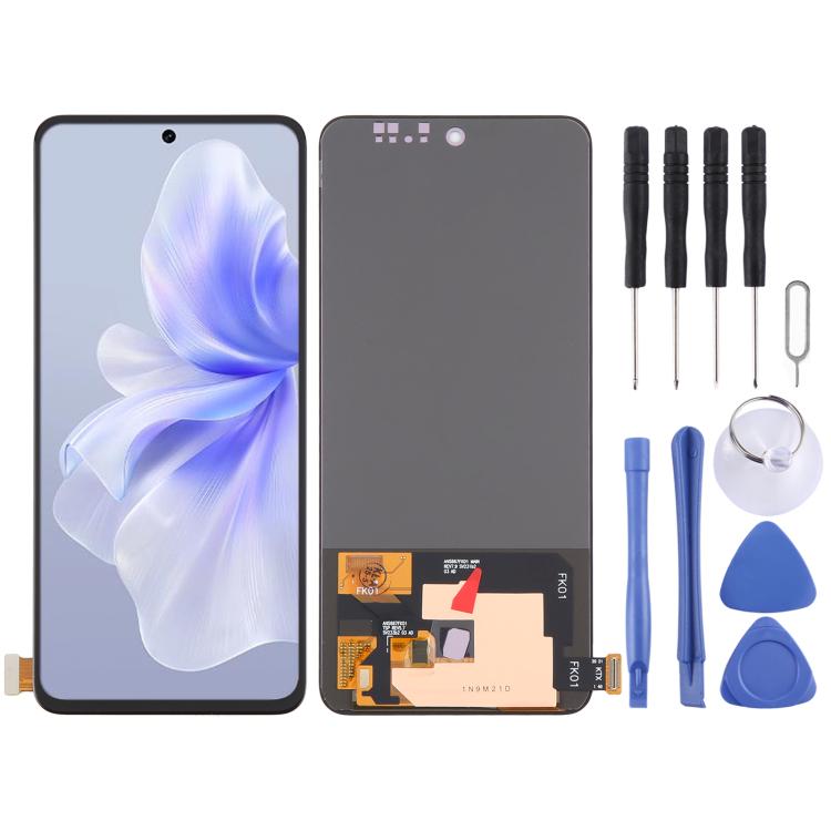 OLED LCD Screen with Digitizer Full Assembly, For vivo Y200 Asia, For vivo Y200 India V2307, For vivo Y200 4G, For vivo Y300 5G V2416, For vivo V40 Lite IDN 5G V2417, For vivo V30 SE 5G, For vivo Y100 4G, For vivo V40 SE 5G, For vivo V30 Lite 4G