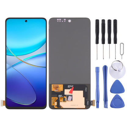 OLED LCD Screen with Digitizer Full Assembly, For vivo Y200 Asia, For vivo Y200 India V2307, For vivo Y200 4G, For vivo Y300 5G V2416, For vivo V40 Lite IDN 5G V2417, For vivo V30 SE 5G, For vivo Y100 4G, For vivo V40 SE 5G, For vivo V30 Lite 4G