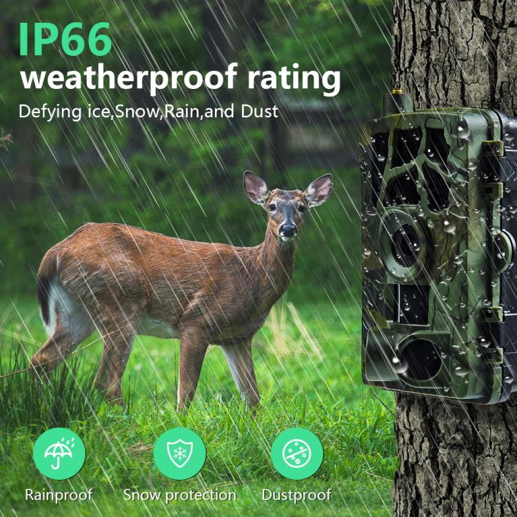 PR804G 4G EU Version 1080P HD Night Vision Infrared Hunting Camera, PR804G