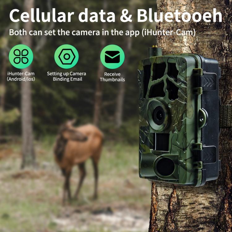 PR804G 4G EU Version 1080P HD Night Vision Infrared Hunting Camera, PR804G
