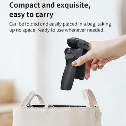 FUNSNAP CM8 Smartphone Stabilizer Foldable 3-axis Anti-shake Vlog Shooting Gimbal, Basic Version, AI Version