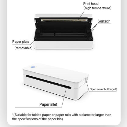 A401 Portable A4 Thermal Printer Educational Tattoo Printer, A401