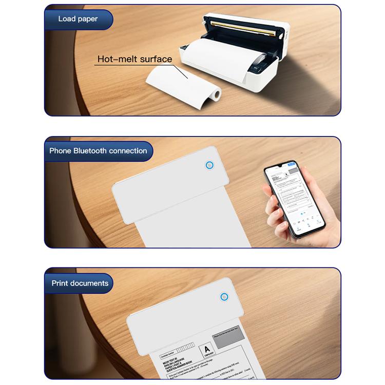 A401 Portable A4 Thermal Printer Educational Tattoo Printer, A401