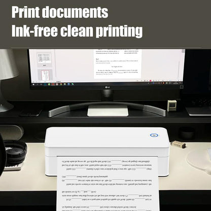 A401 Portable A4 Thermal Printer Educational Tattoo Printer, A401