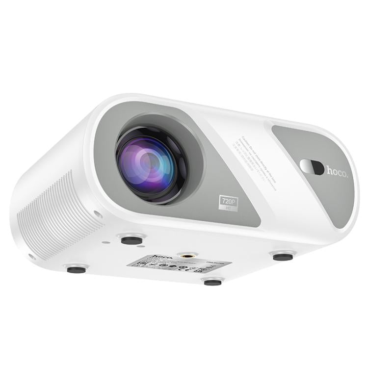 hoco DT1 1280x720P 140ANSI WiFi Bluetooth Wireless Projector Same Screen Version, EU Plug