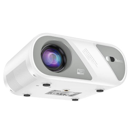 hoco DT1 1280x720P 140ANSI WiFi Bluetooth Wireless Projector Same Screen Version, EU Plug