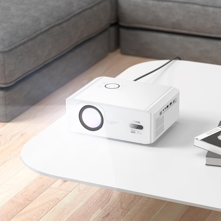 hoco DT3 1920x1080P 370ANSI Smart Electric Focus Projector Android Version, EU Plug, US Plug
