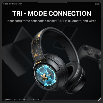 ONIKUMA GT802  Bluetooth 2.4G Wired E-sports Game Headset, GT802