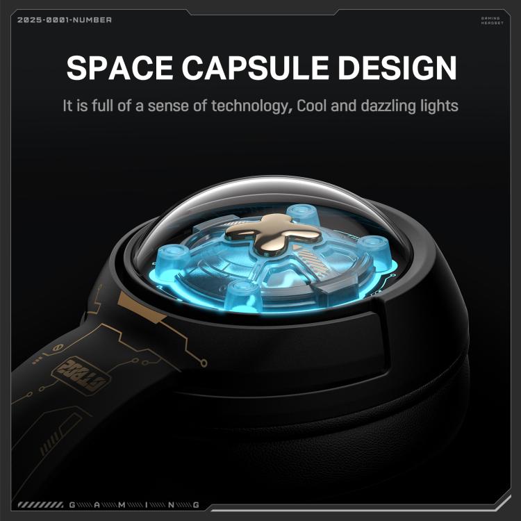 ONIKUMA GT802  Bluetooth 2.4G Wired E-sports Game Headset, GT802