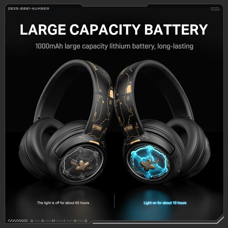 ONIKUMA GT802  Bluetooth 2.4G Wired E-sports Game Headset, GT802